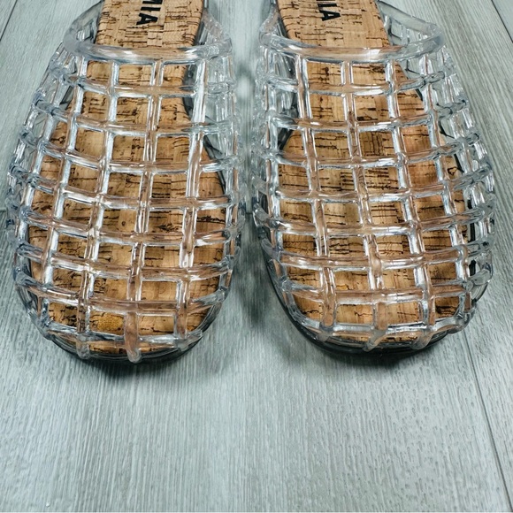 MIA Women’s Darby Clear Slip On Jelly’s Size 9 - Picture 5 of 6